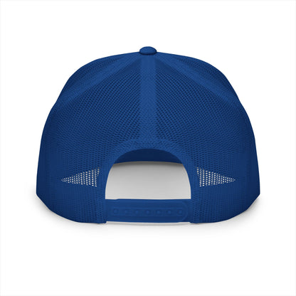 Red White and Blonde trucker hat