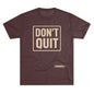 Don’t quit forward