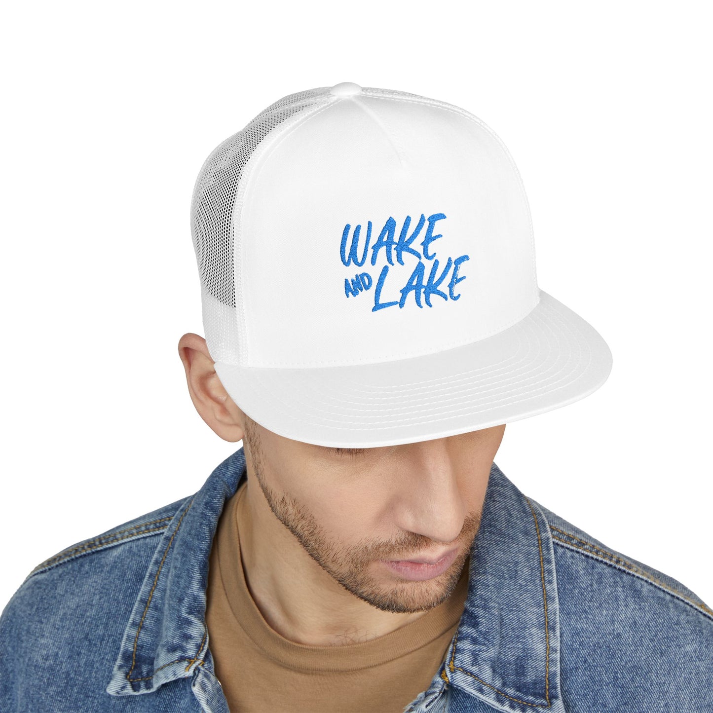 5 Panel Trucker Cap (Embroidery)