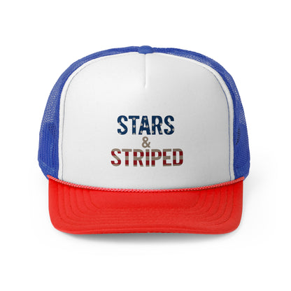 Trucker Hat Stars and striped
