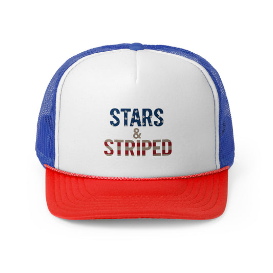 Trucker Hat Stars and striped
