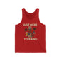 Men's Just here to bang 4th of July Tank
