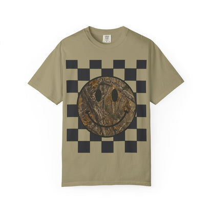 Women’s Camo smiley face
