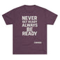 Never get ready forward