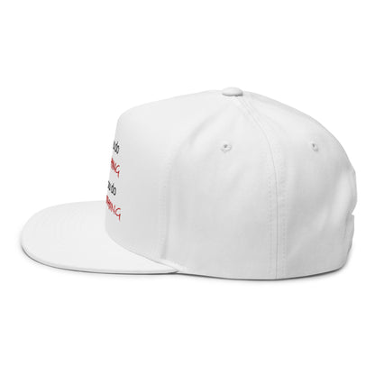 Flat Bill Cap anything everything