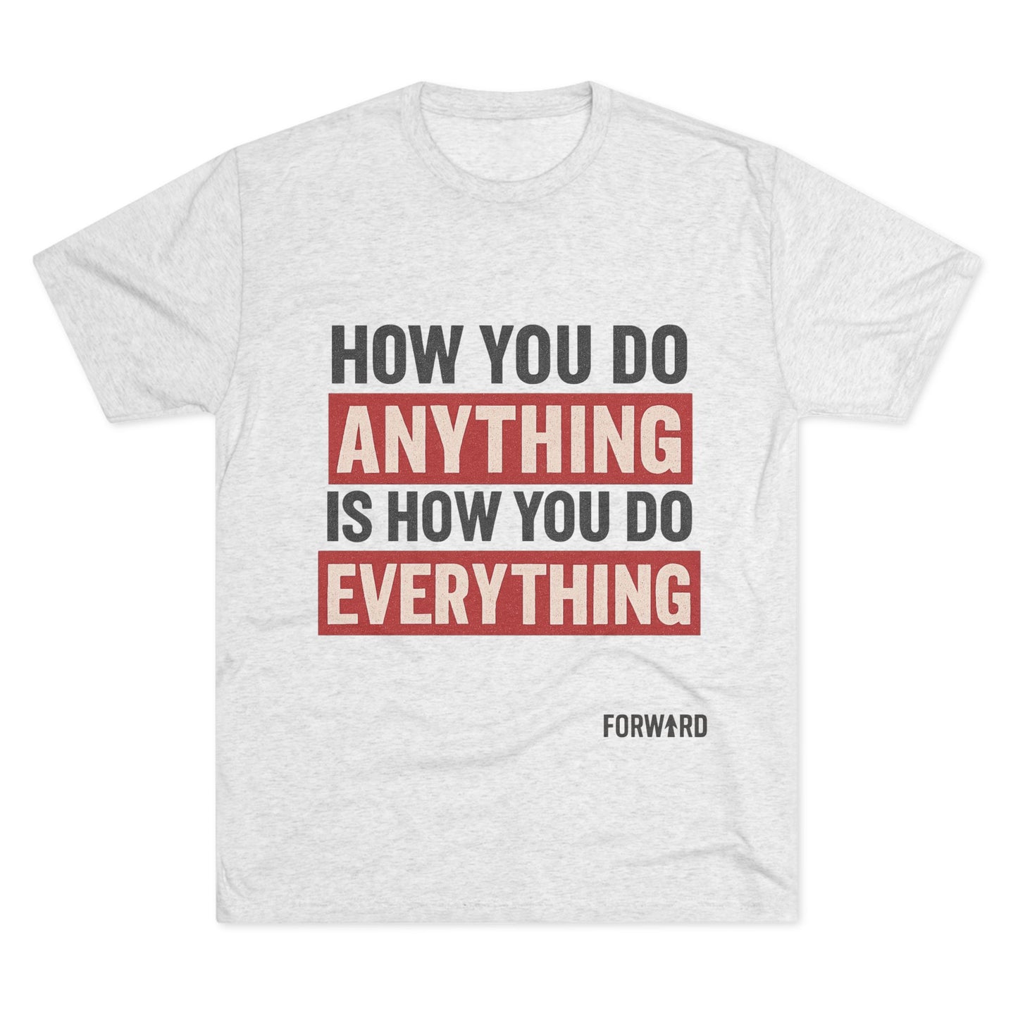 How you do anything