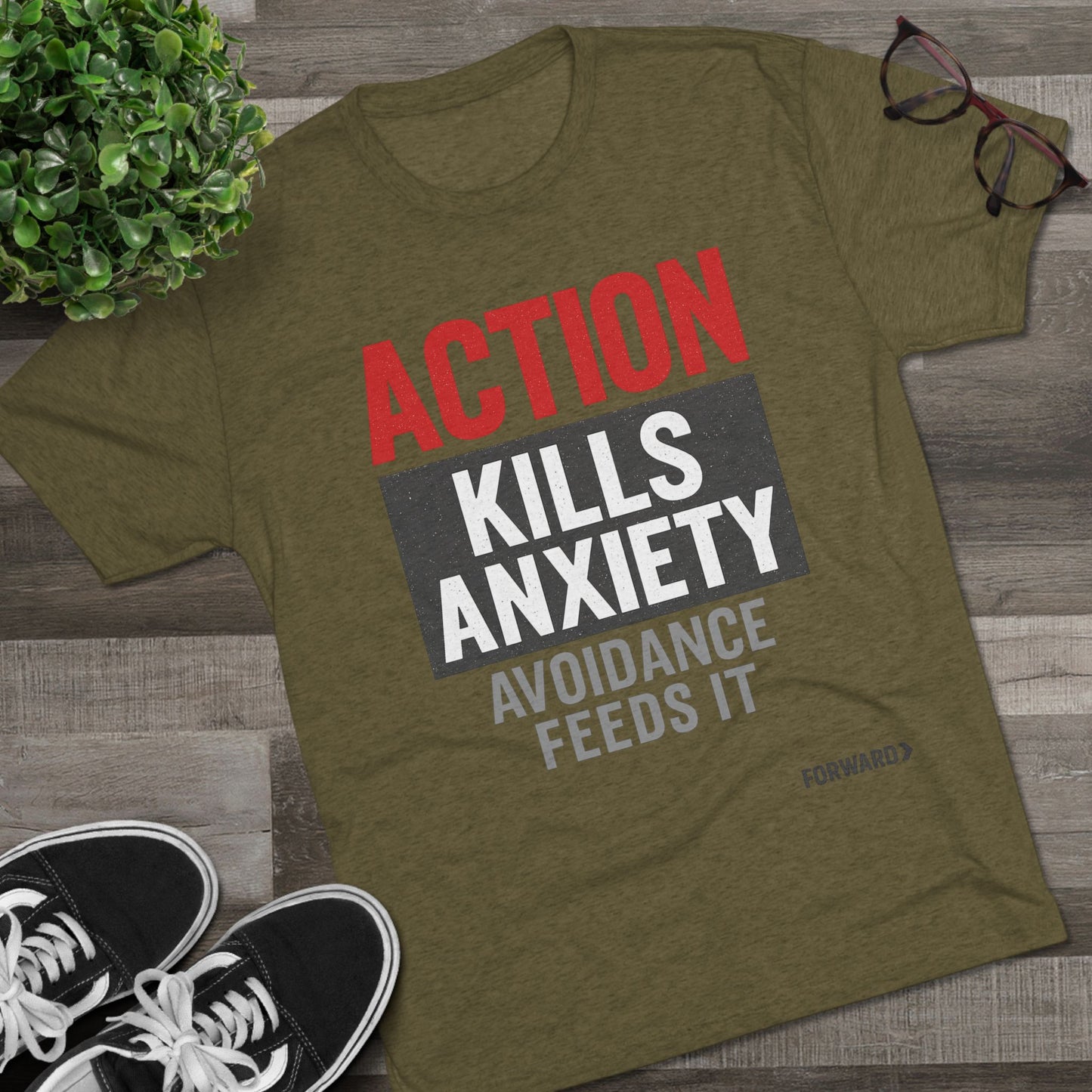 Action kills anxiety