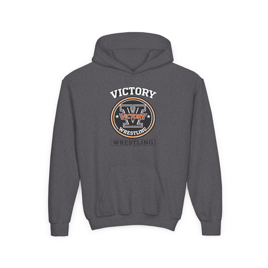 Victory wrestling gray hoodie