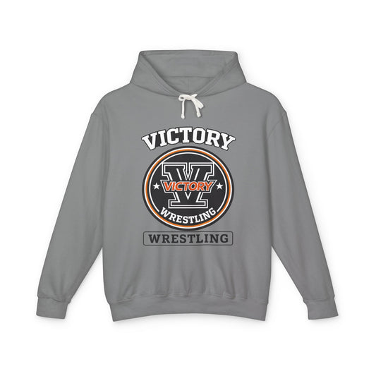 Victory wrestling gray hoodie adult