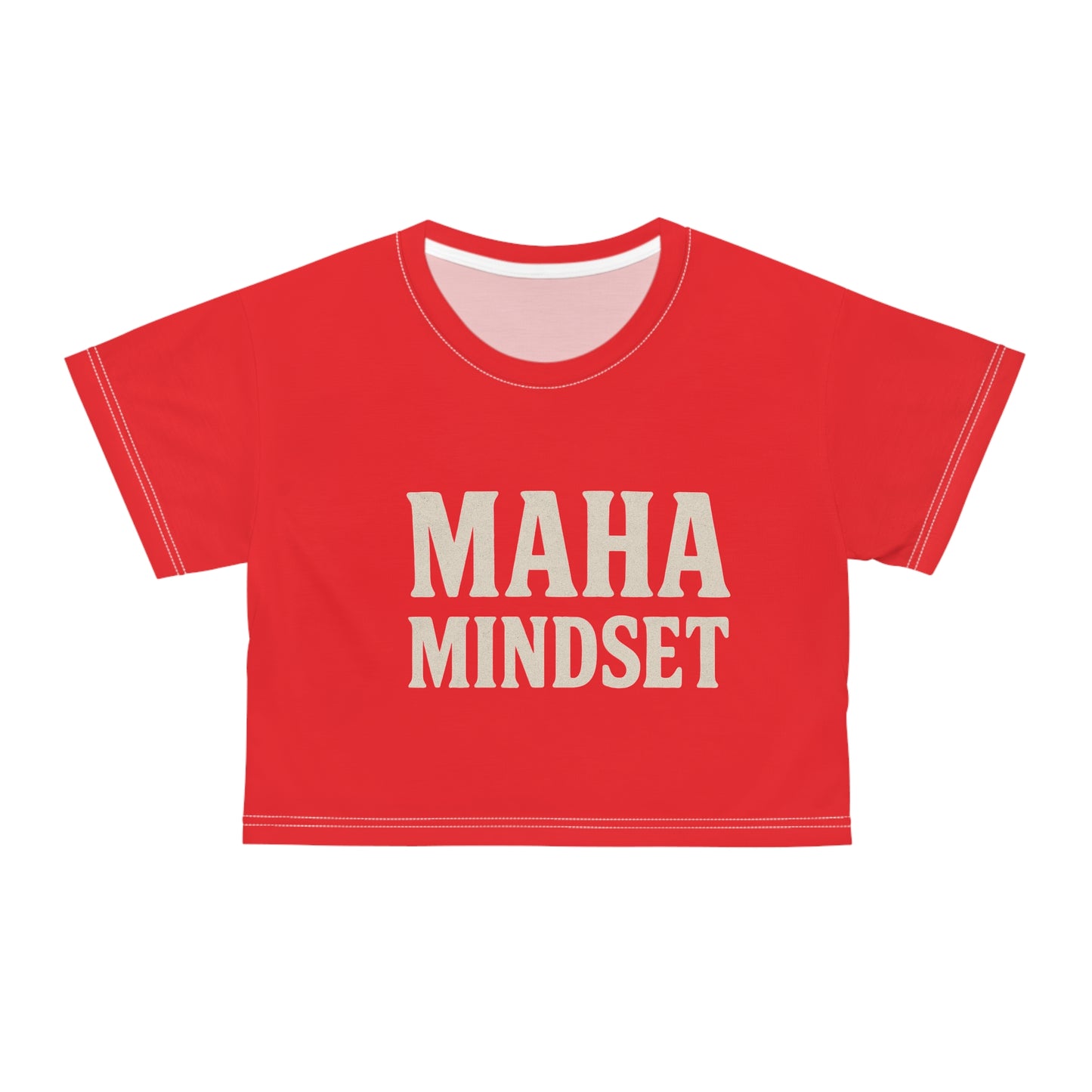 Women's Mindset crop MAHA