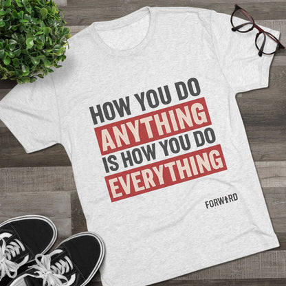 How you do anything