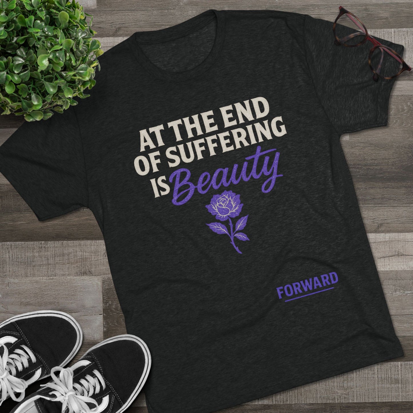 At the end