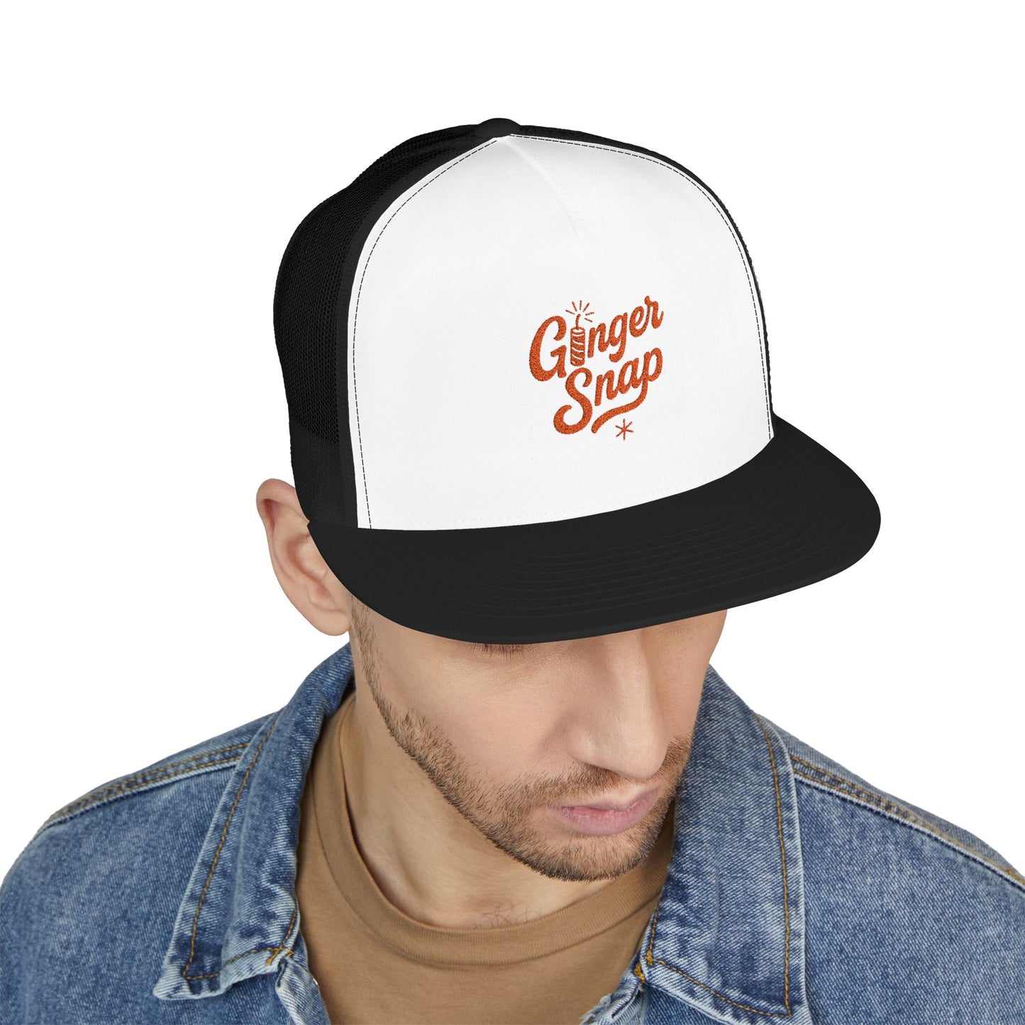 Ginger snap trucker hat