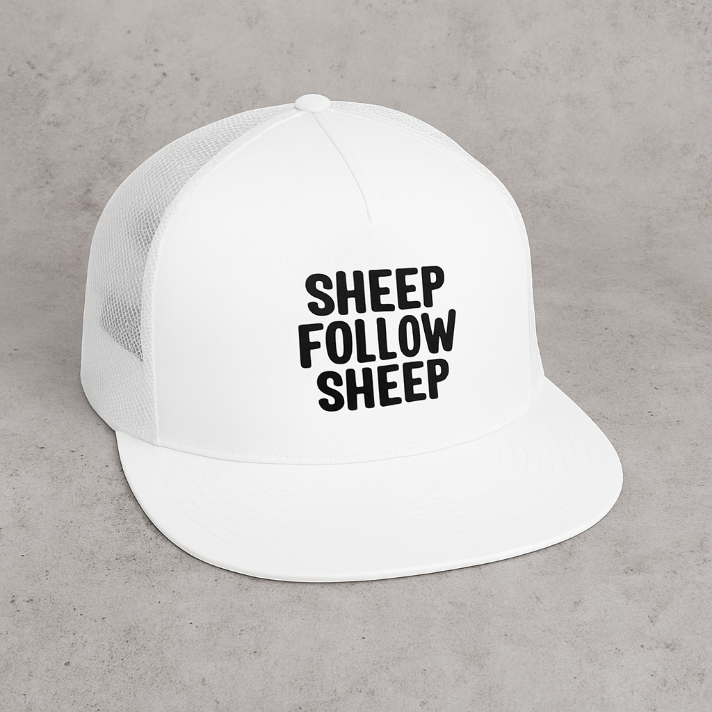 5 Panel Trucker Cap (Embroidery)