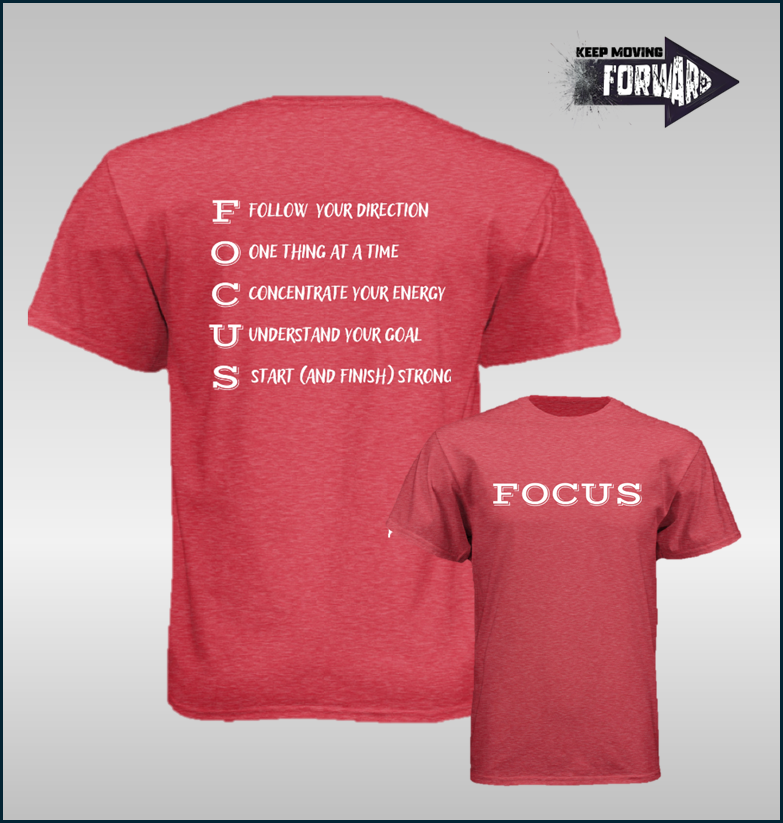 FOCUS TEE RED