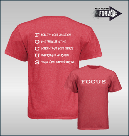 FOCUS TEE RED
