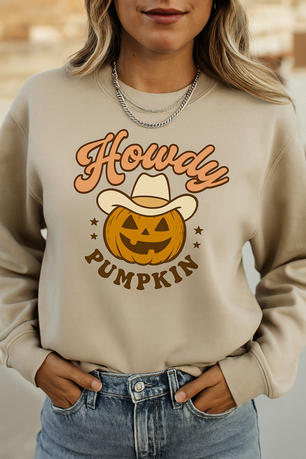 Halloween Howdy pumpkin