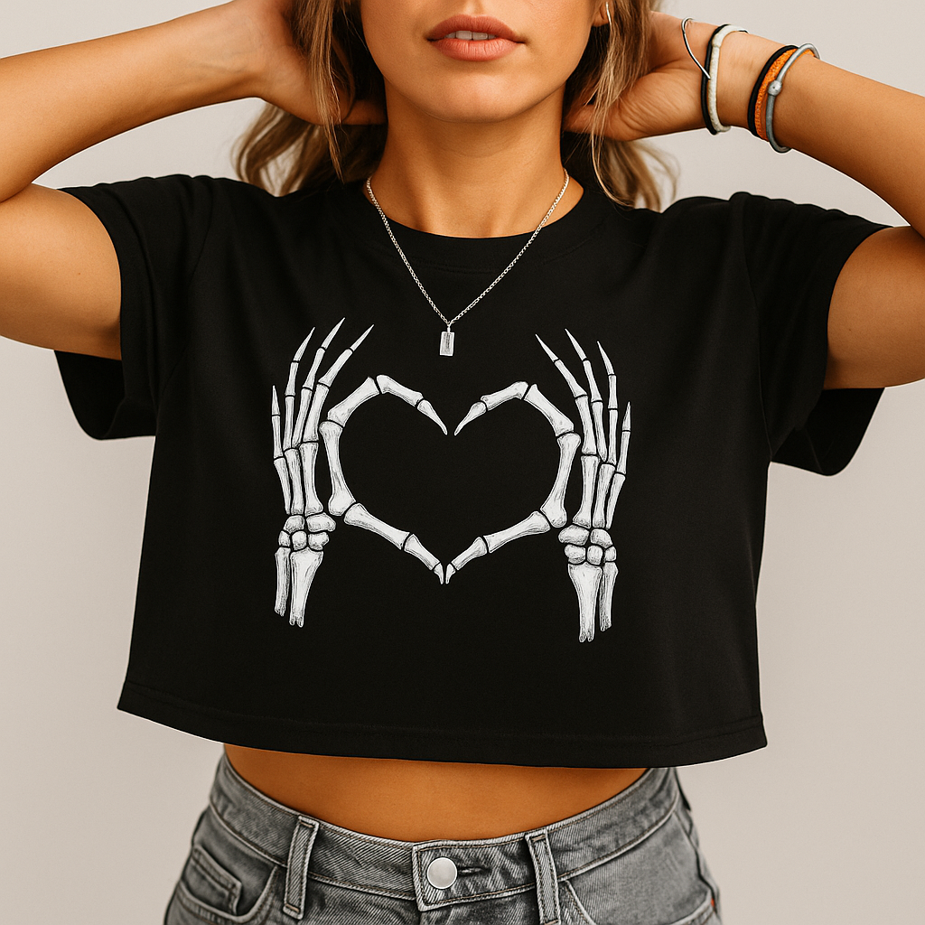 Halloween heart hands