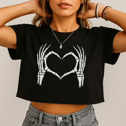 Halloween heart hands