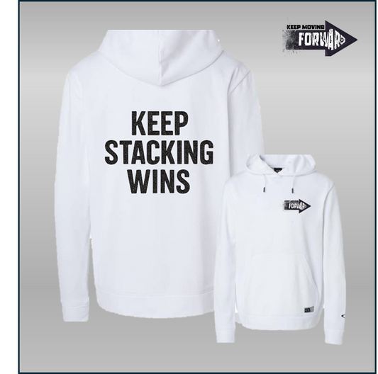 Keep stacking wins hoodie