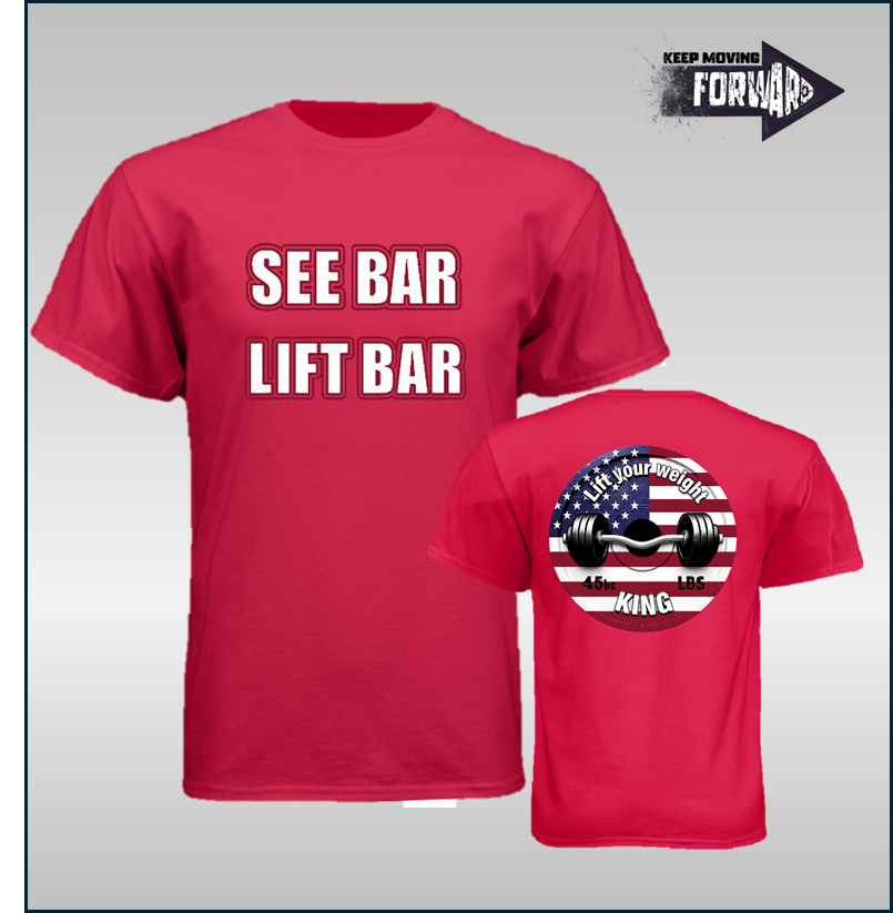 SEE BAR LIFT BAR TEE RED