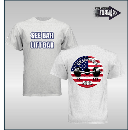 SEE BAR LIFT BAR TEE WHT