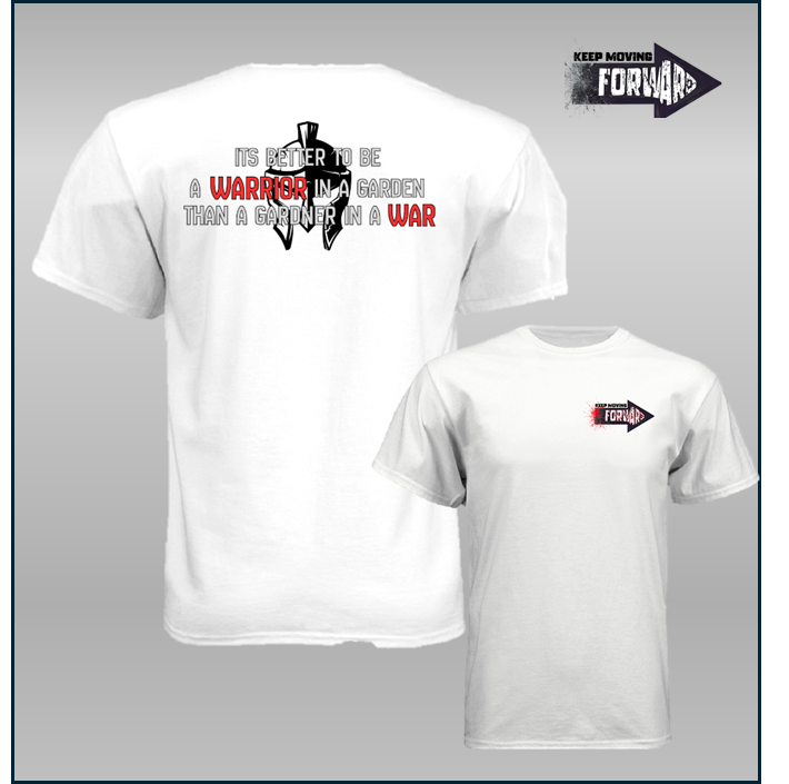 WARRIOR IN A GARDEN TEE