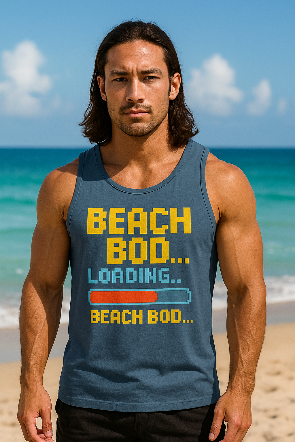 Men's beach bod