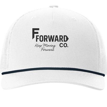 White/ Navy - FRONT