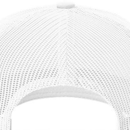 White/ Navy - BACK
