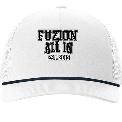 White/ Navy - FRONT