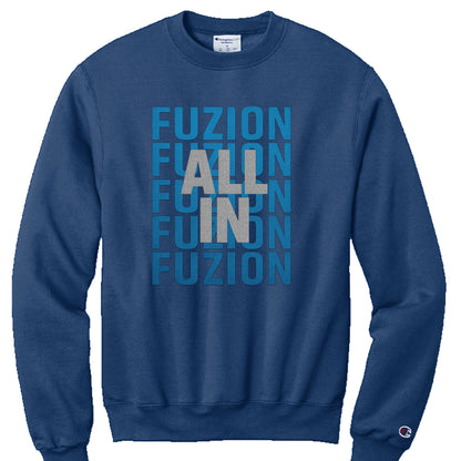 NAVY HEATHER - FRONT