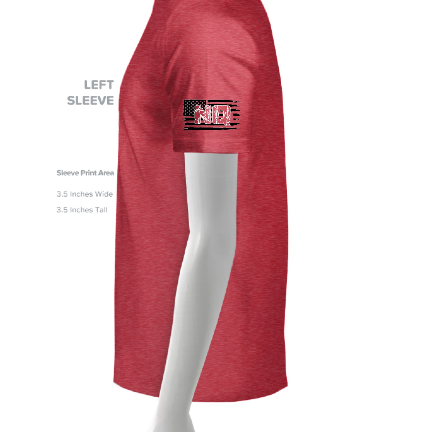VINTAGE RED - SLEEVE_LEFT