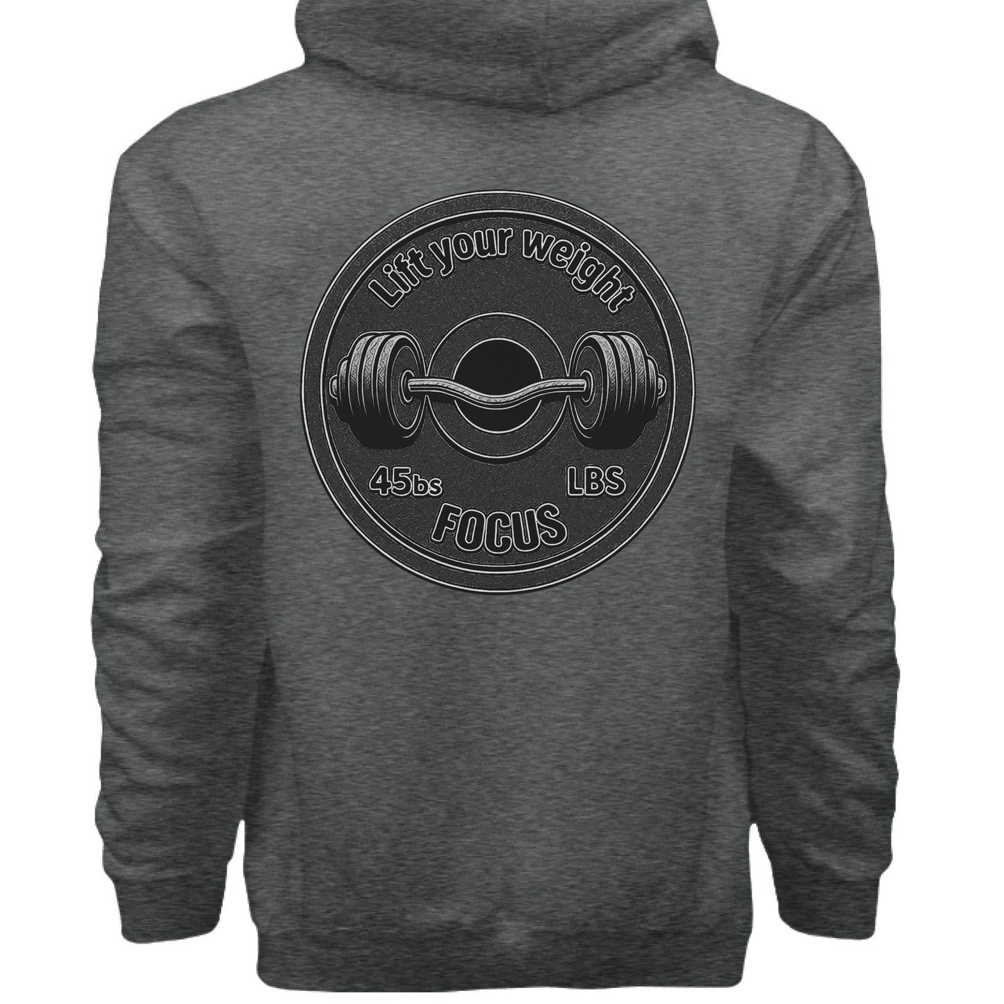CHARCOAL HEATHER - BACK