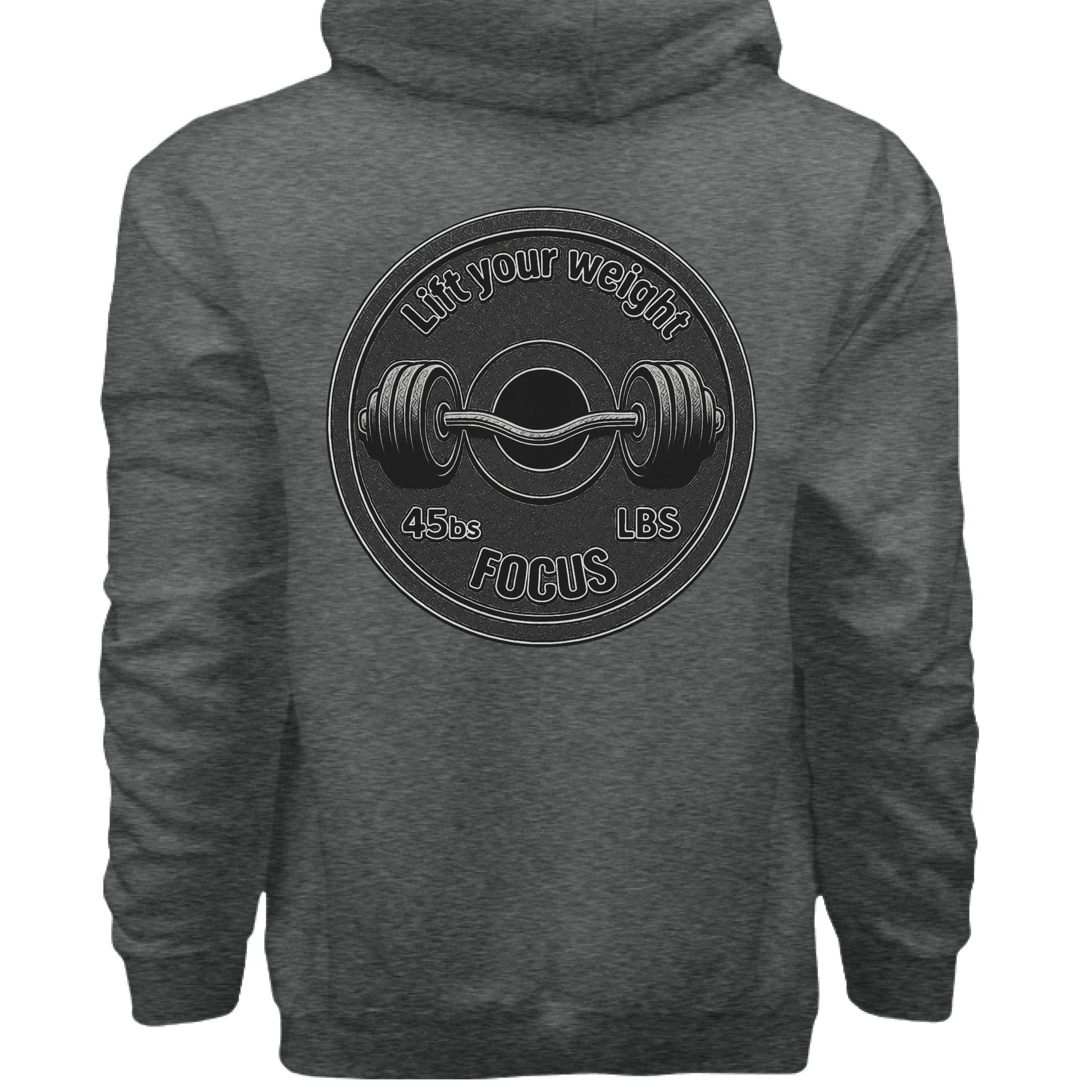 CHARCOAL HEATHER - BACK