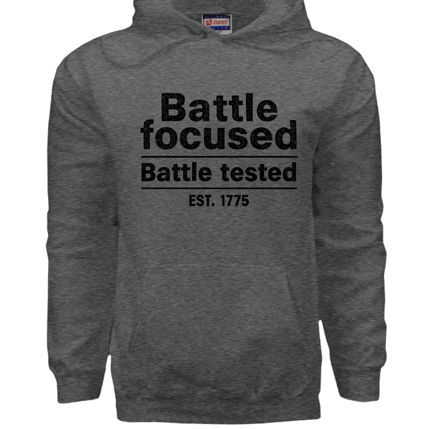 CHARCOAL HEATHER - FRONT