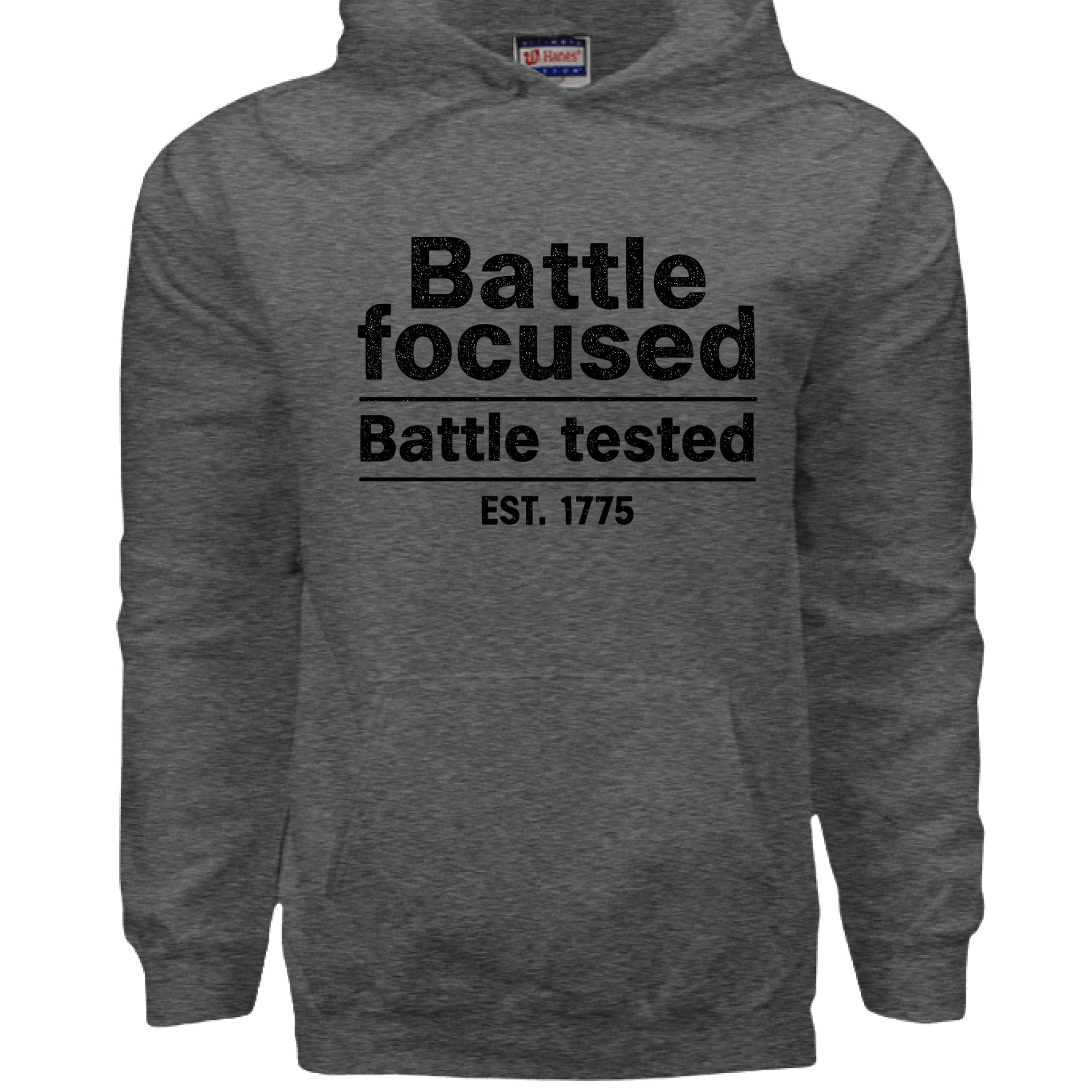 CHARCOAL HEATHER - FRONT
