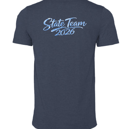 HEATHER NAVY - BACK